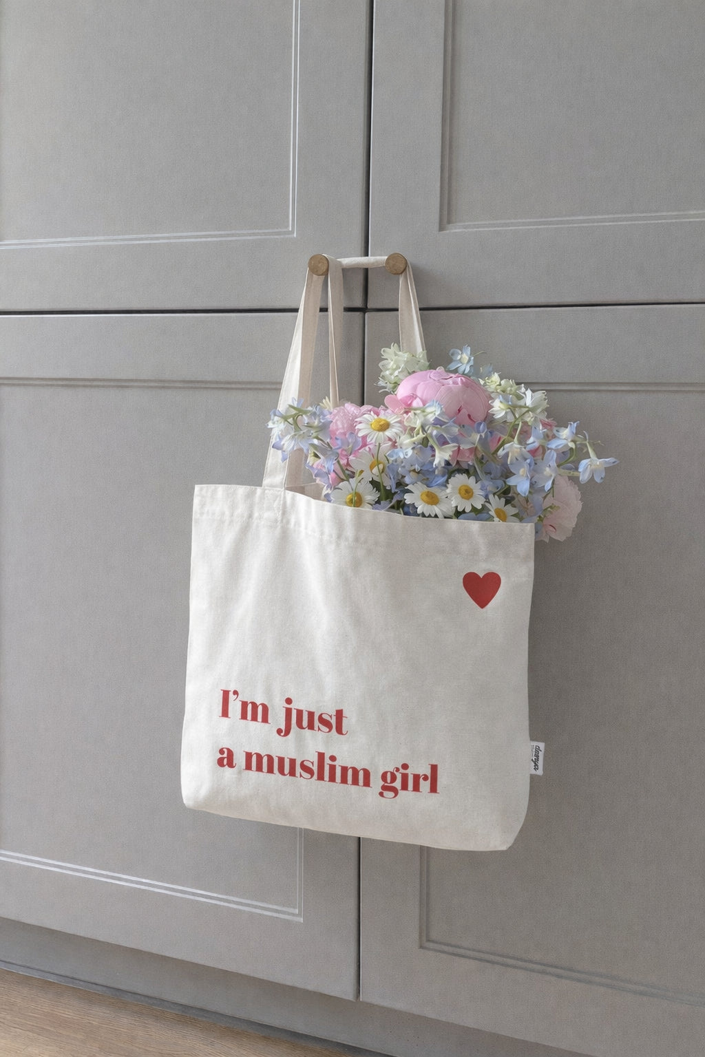 Tote Bag - I'm just a muslim girl