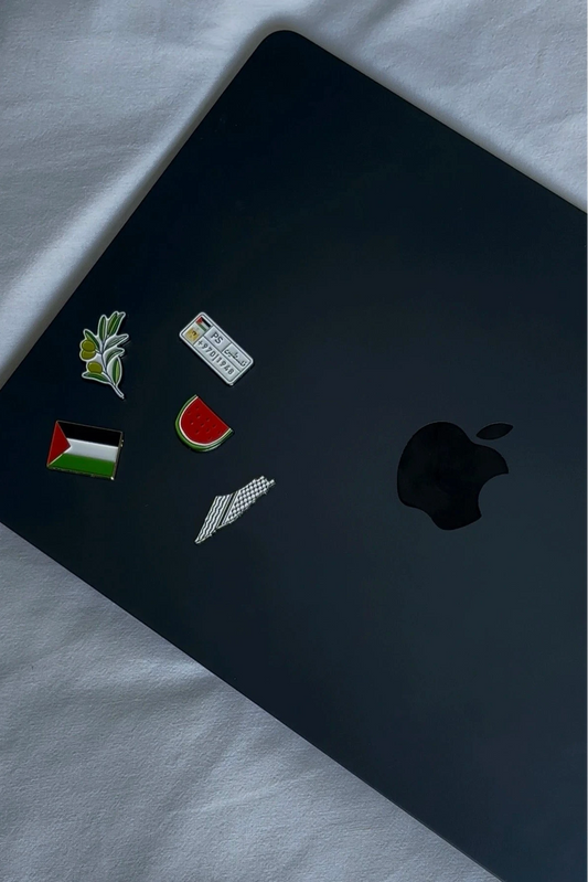 Pack de 5 stickers métal - Palestine