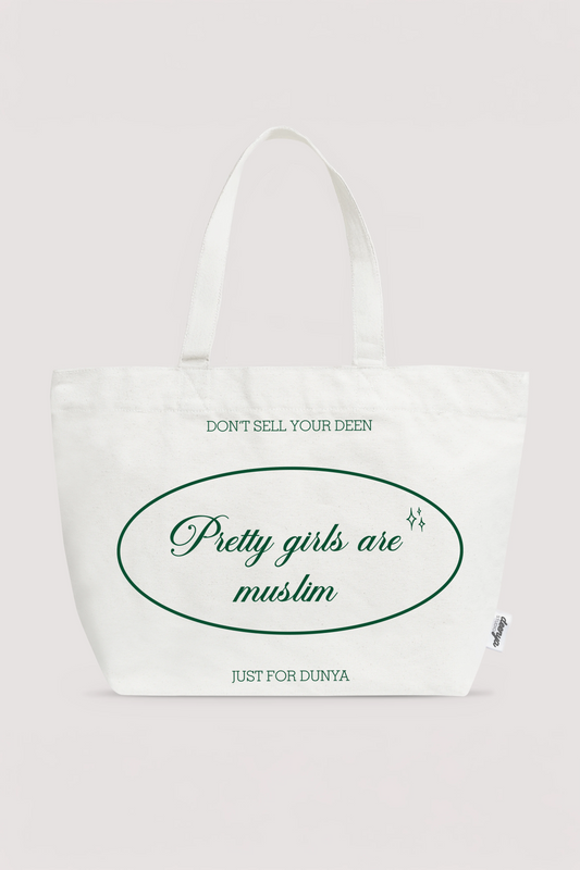 Tote Bag - Pretty girls are muslim