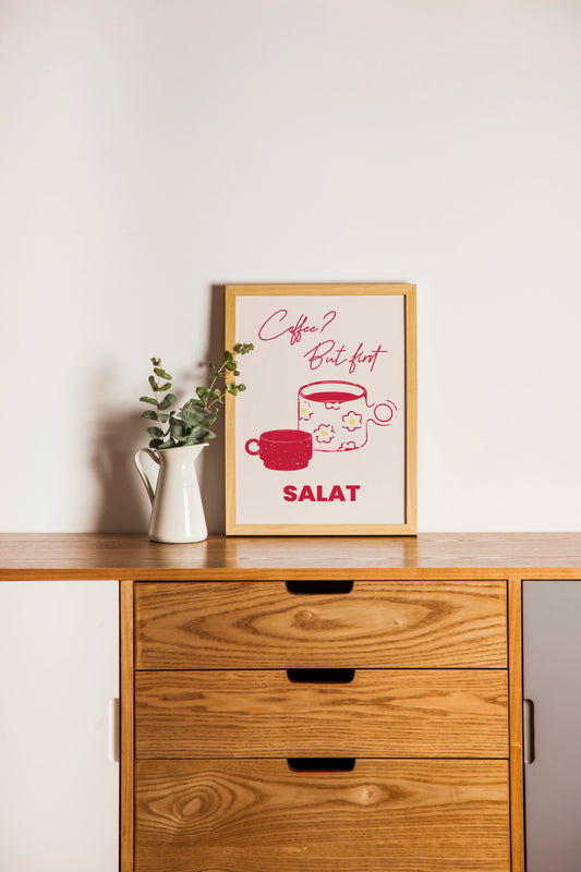 Recto/Verso Time to salat - Coffee rouge