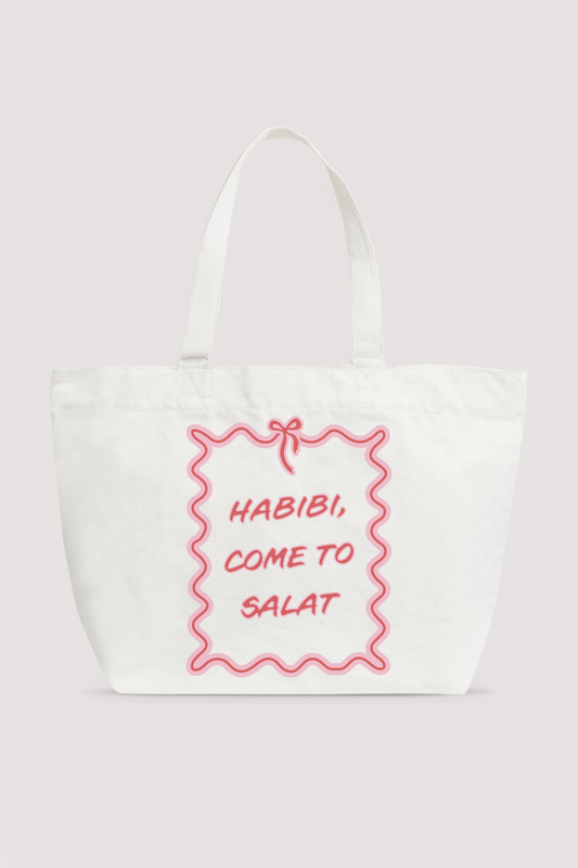 Tote Bag - Habibi, come to salat