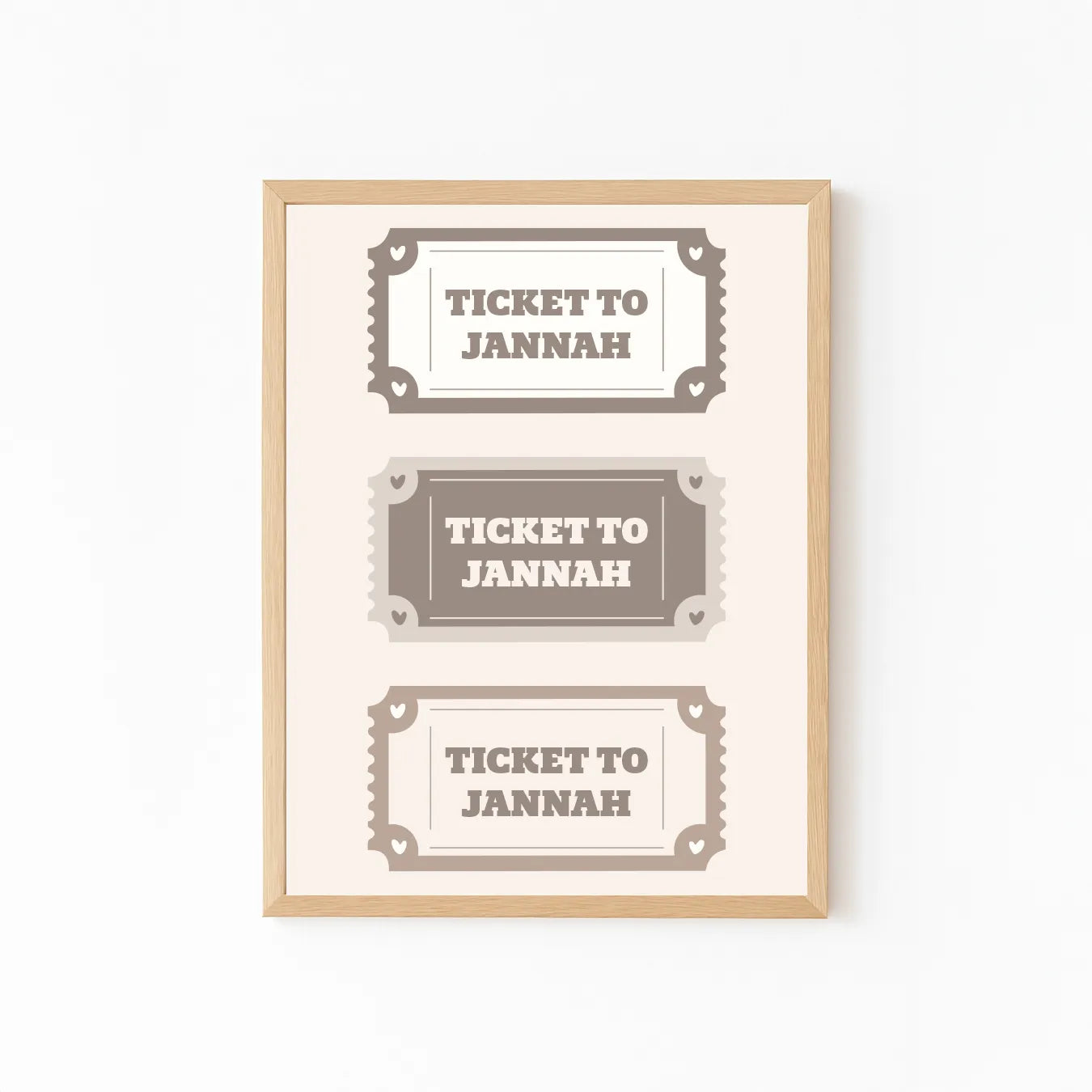 Ticket to Jannah