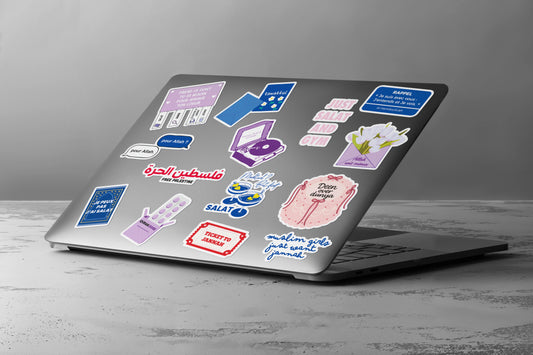 Lot 3 planches de stickers