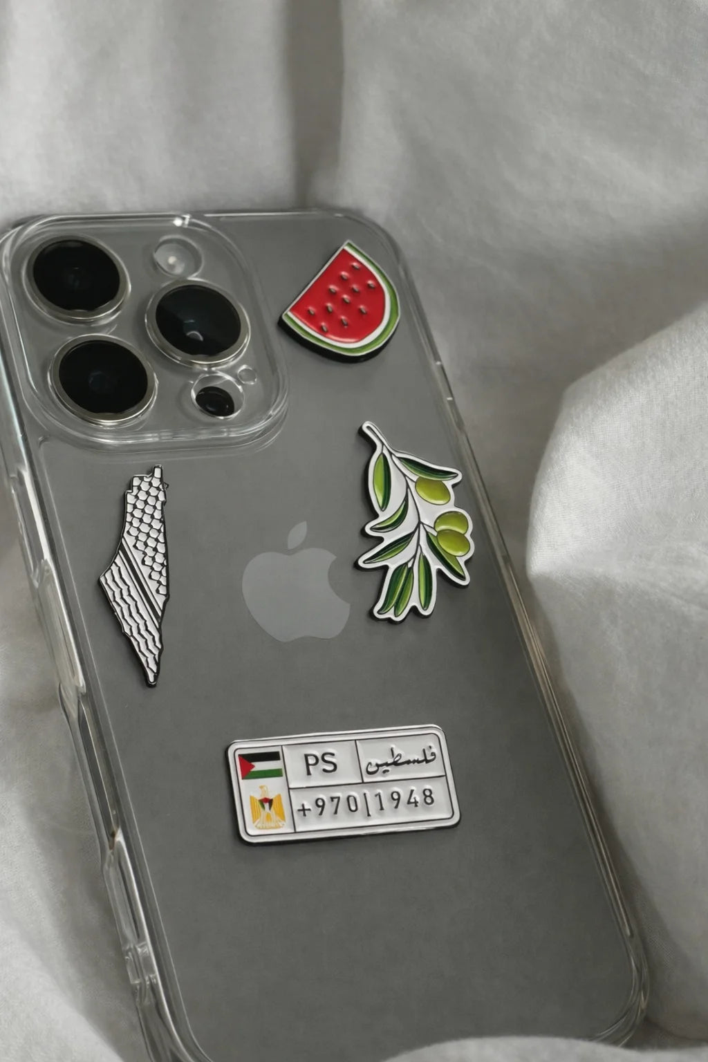 Sticker métal - Pastèque