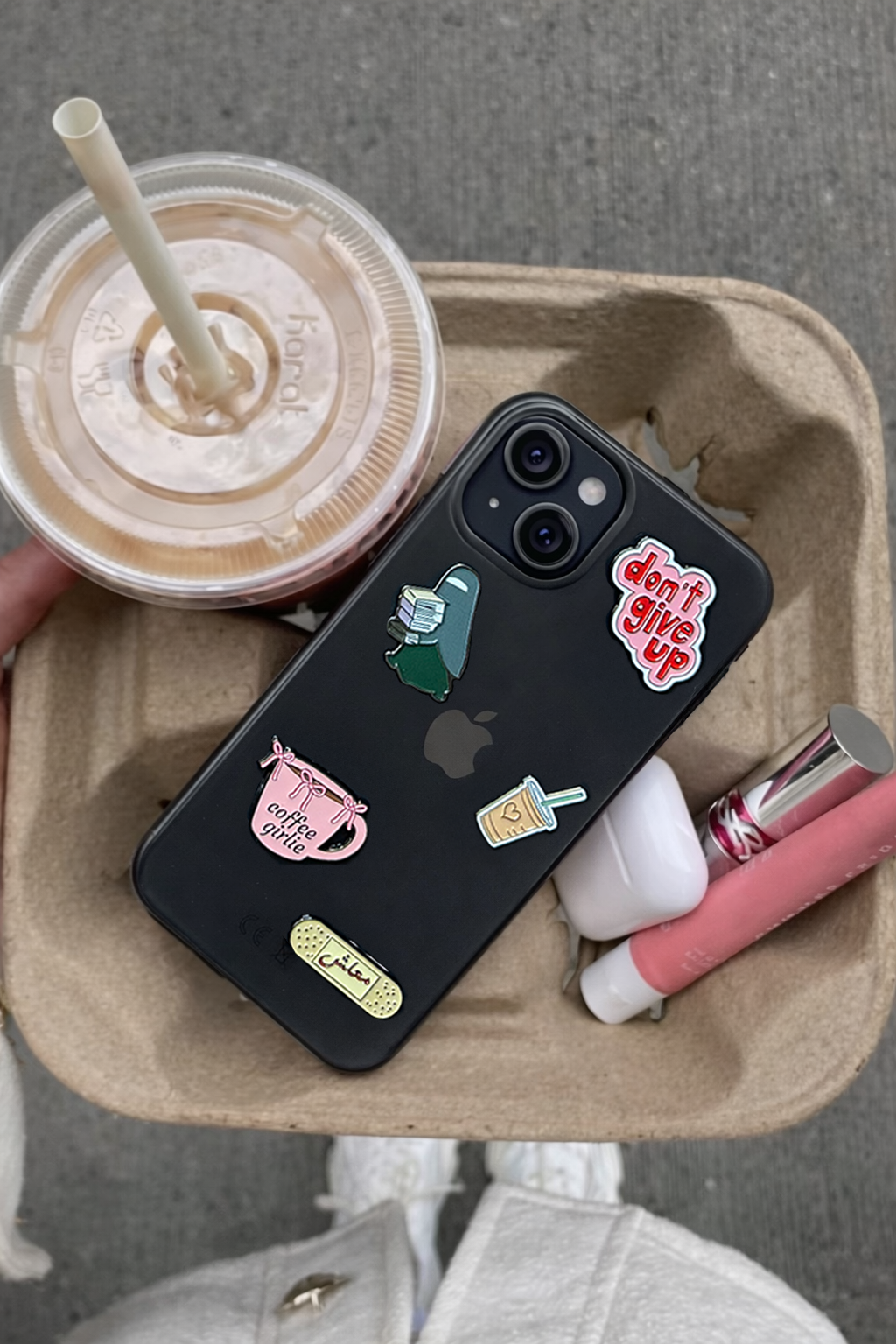 Sticker métal - Coffee cup