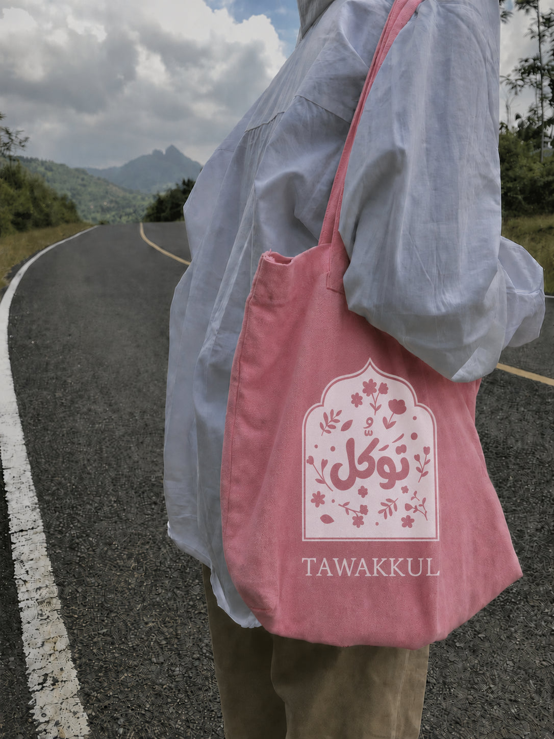 Tote Bag XL Rose - Tawakkul