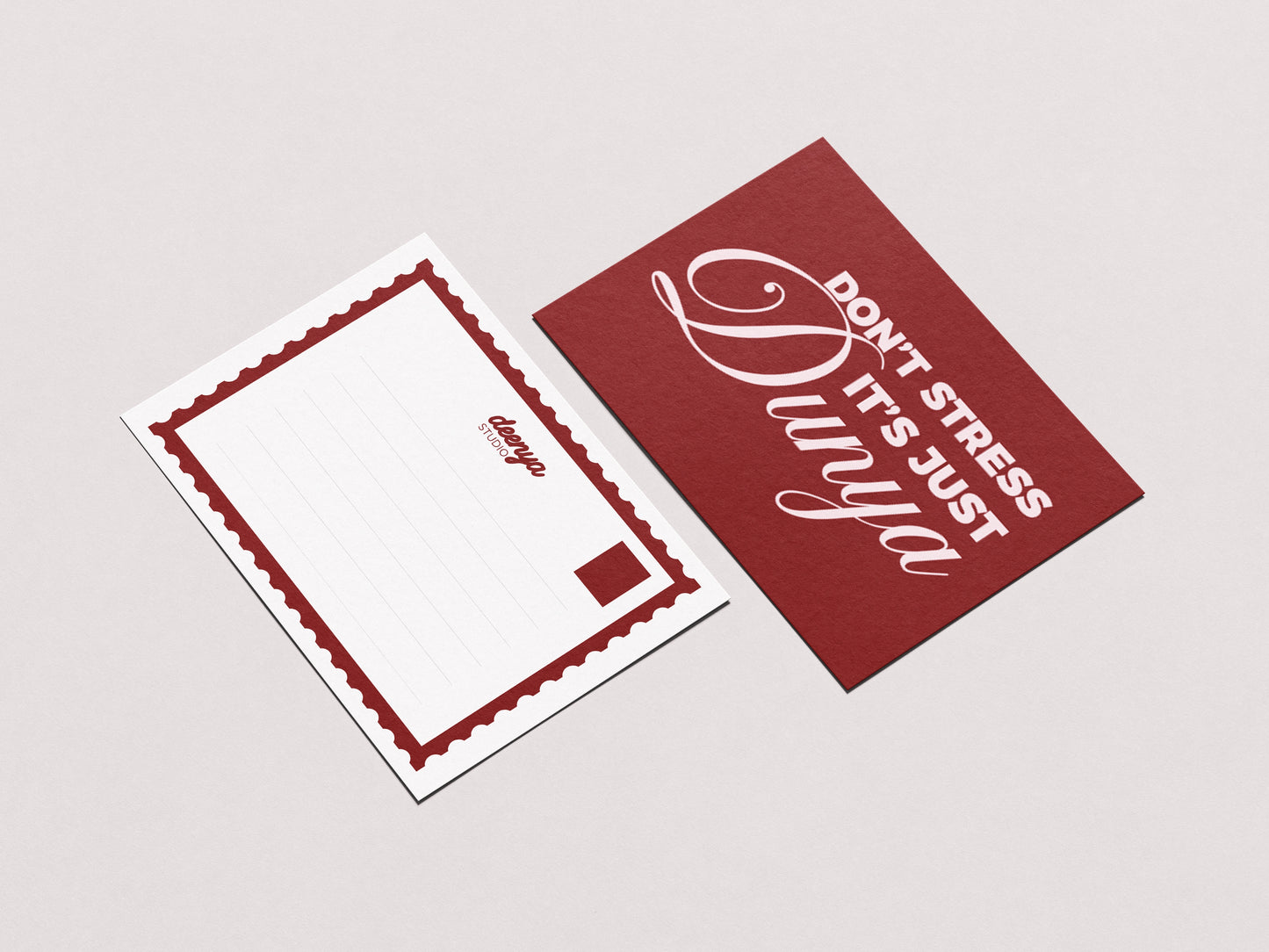 Lot de 6 cartes postales / Illustrations A6