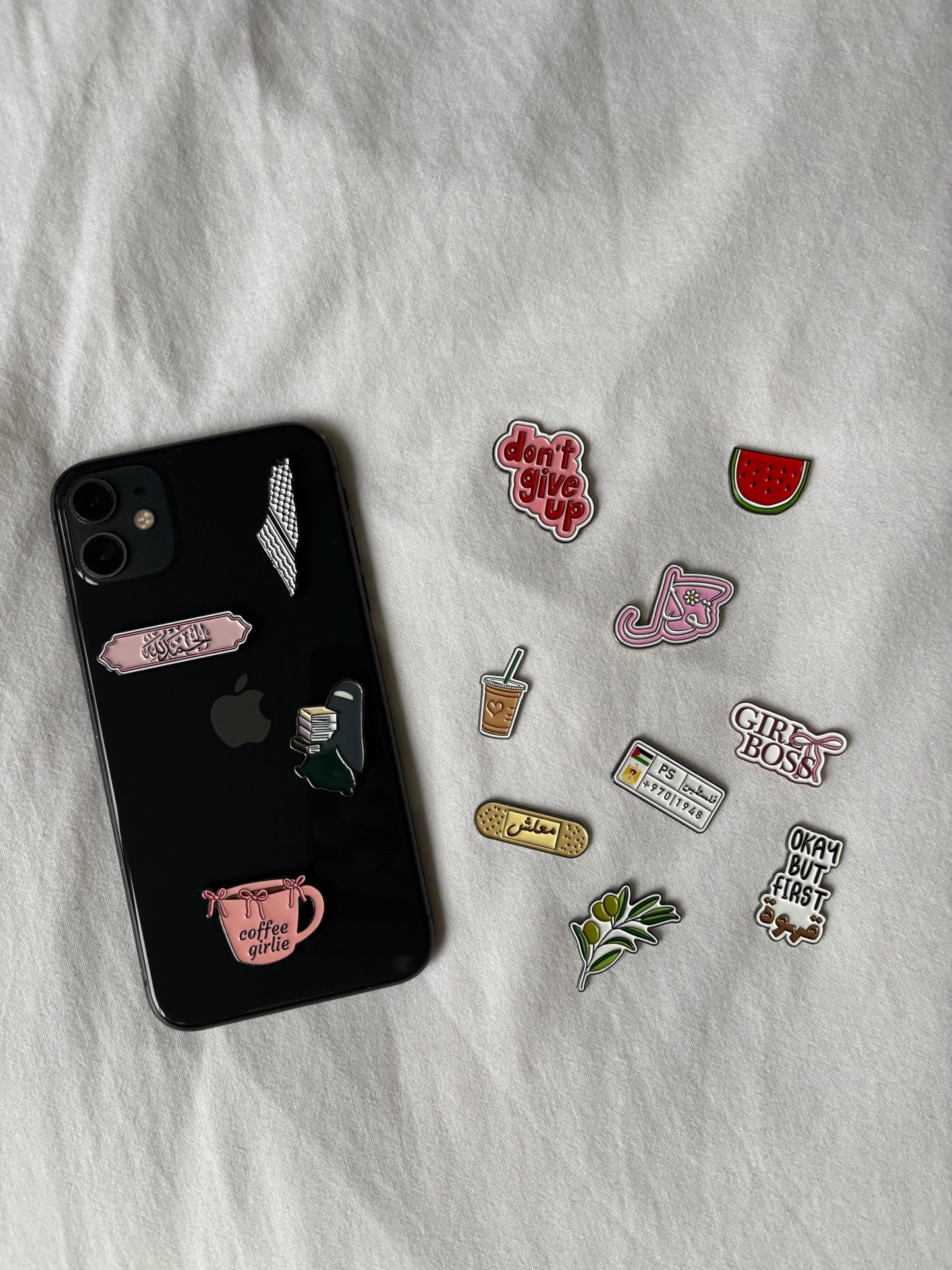 Sticker métal - Coffee girlie