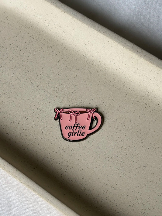 Sticker métal - Coffee girlie