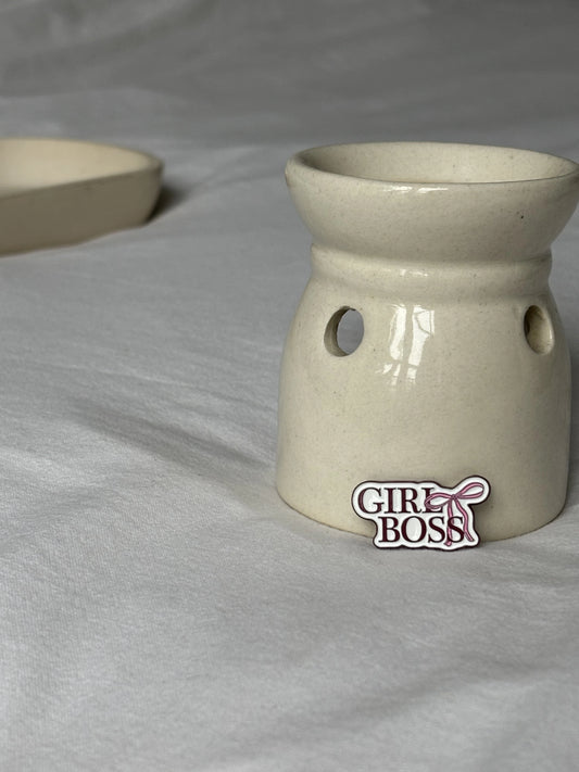 Sticker métal - Girl boss