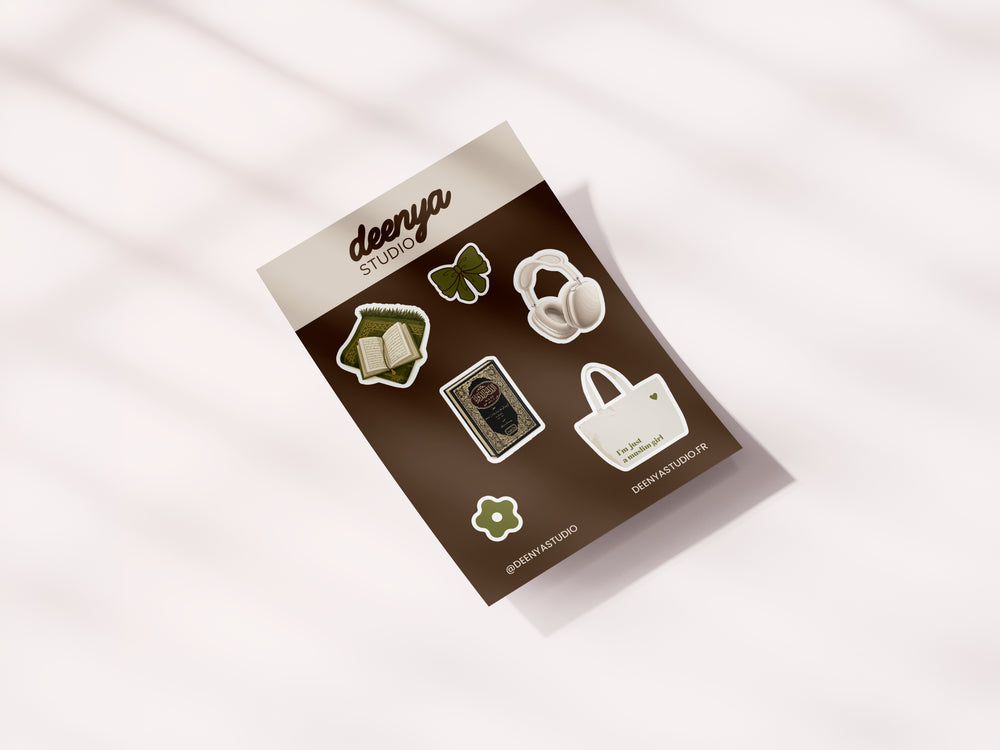 Planche de stickers Ramadan 2026