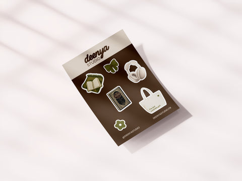 Planche de stickers Ramadan 2026