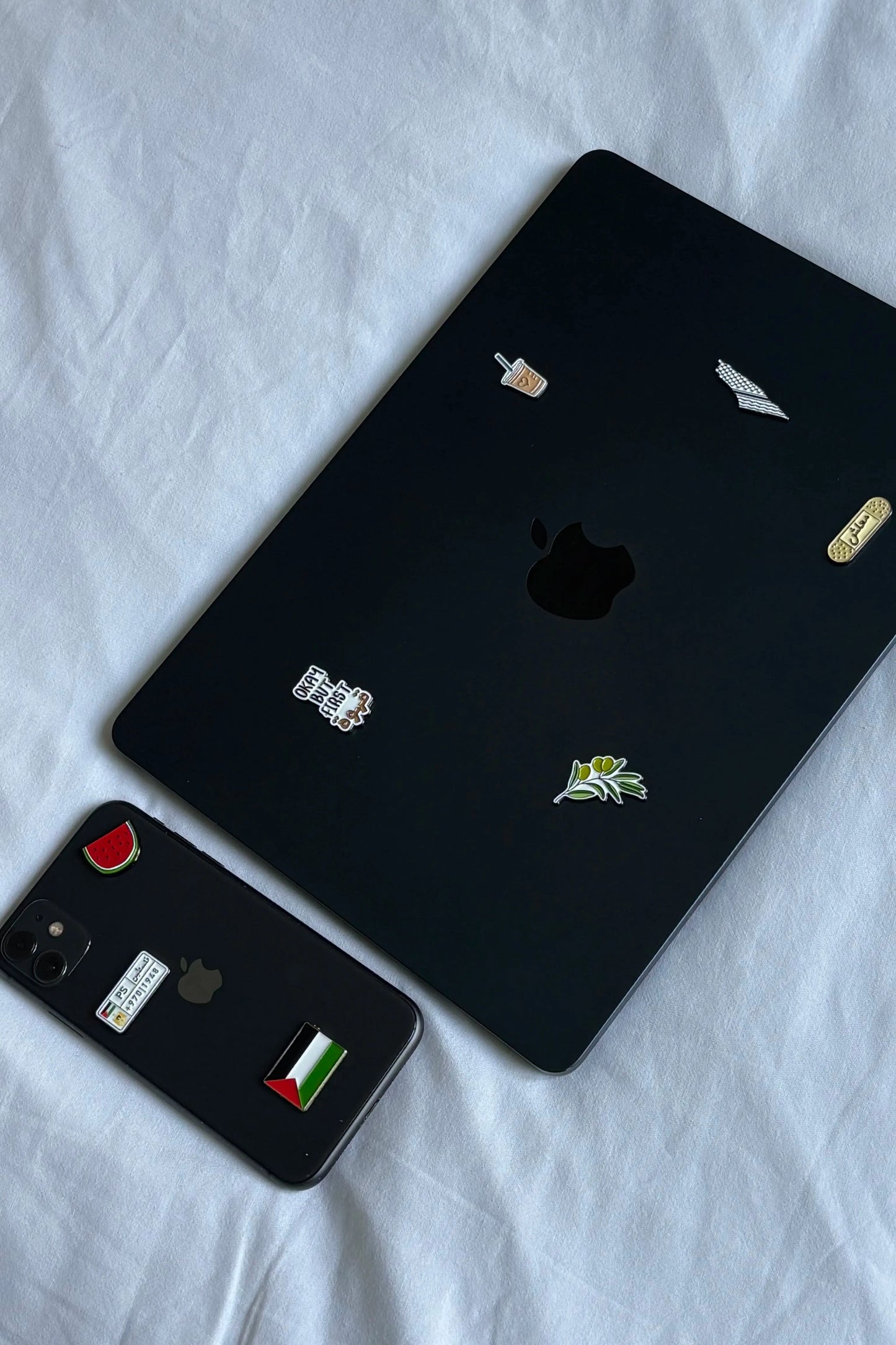 Pack de 10 stickers métal - Aesthetic