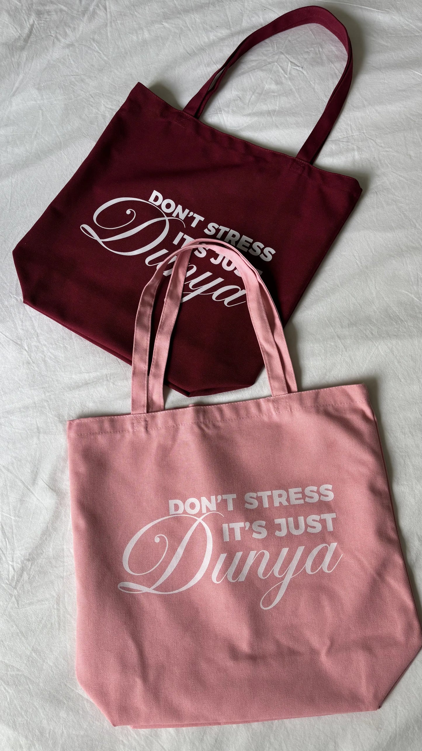 Lot de deux tote bags XL