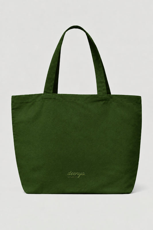 ÉDITION LIMITÉE Tote Bag XL Kaki - Tawakkul