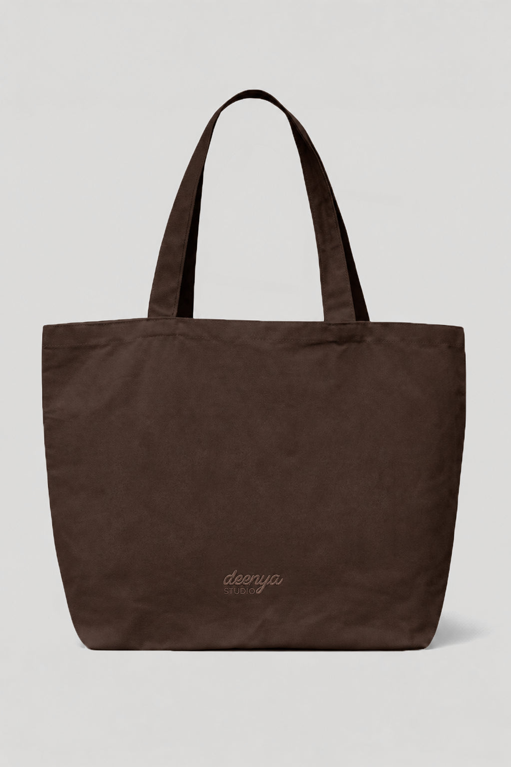 ÉDITION LIMITÉE Tote Bag XL Marron - Don't stress
