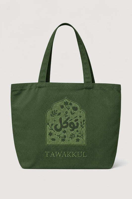 ÉDITION LIMITÉE Tote Bag XL Kaki - Tawakkul