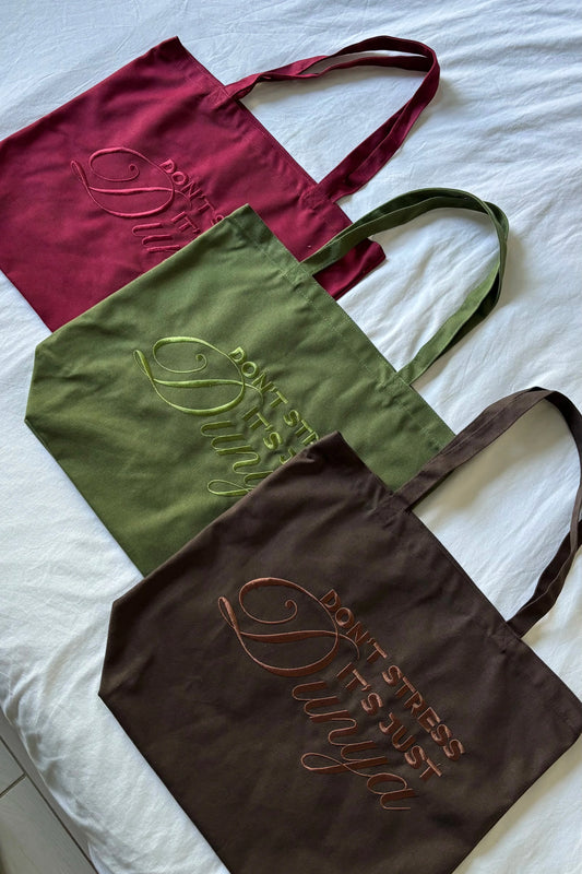 Lot de 3 tote bags XL automne édition limitée