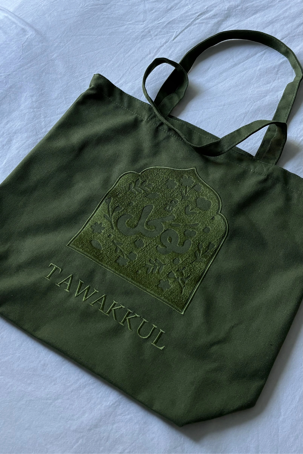 ÉDITION LIMITÉE Tote Bag XL Kaki - Tawakkul