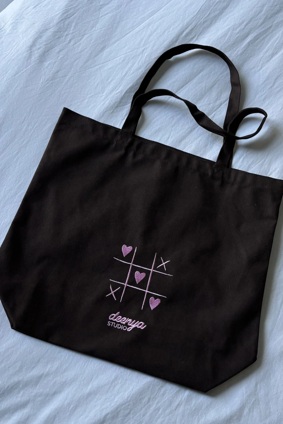 ÉDITION LIMITÉE Tote Bag XL Marron/Rose - You won deen