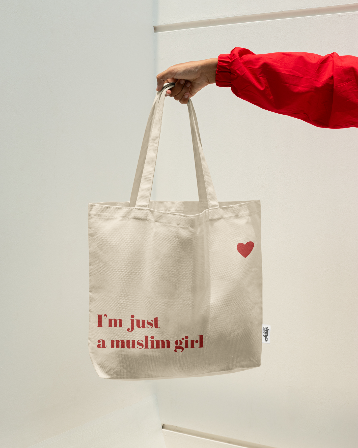 Tote Bag - I'm just a muslim girl