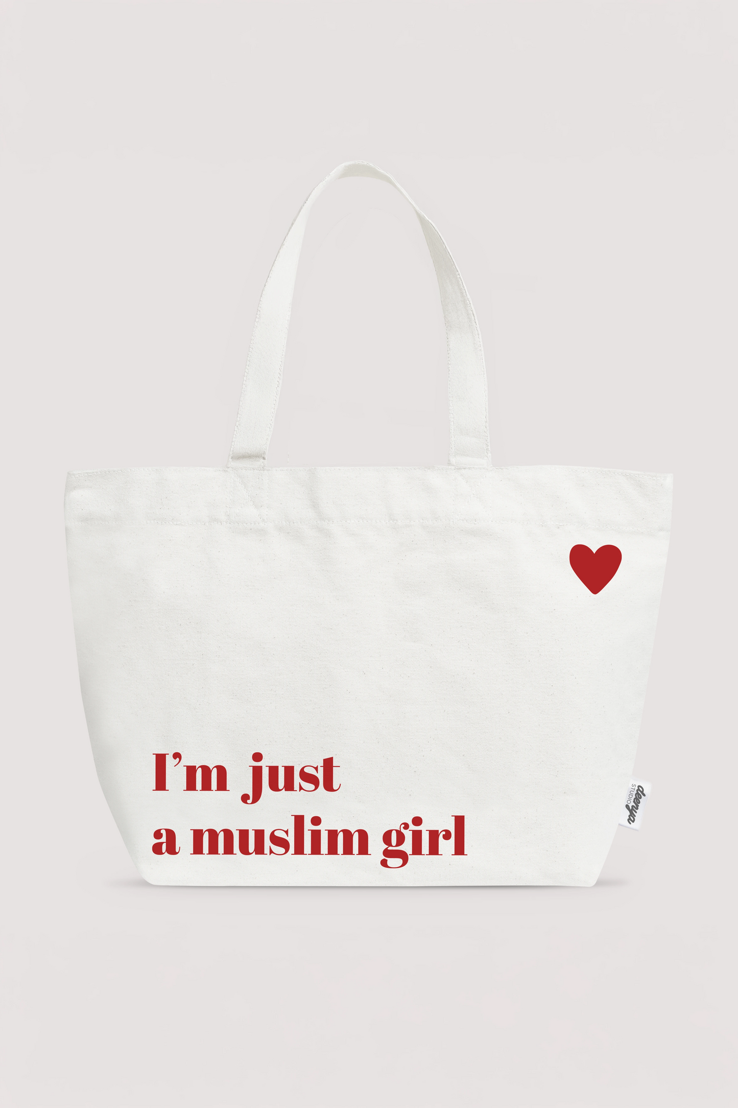 Tote Bag - I'm just a muslim girl