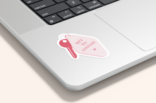 Sticker Key to jannah