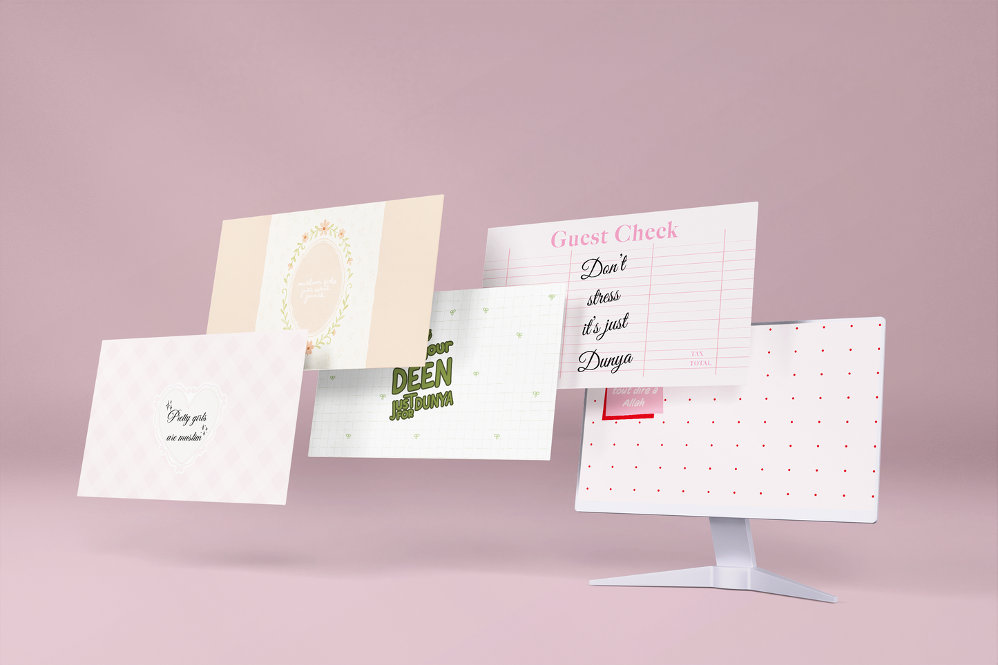 Pack First - 5 fonds d'écran PC