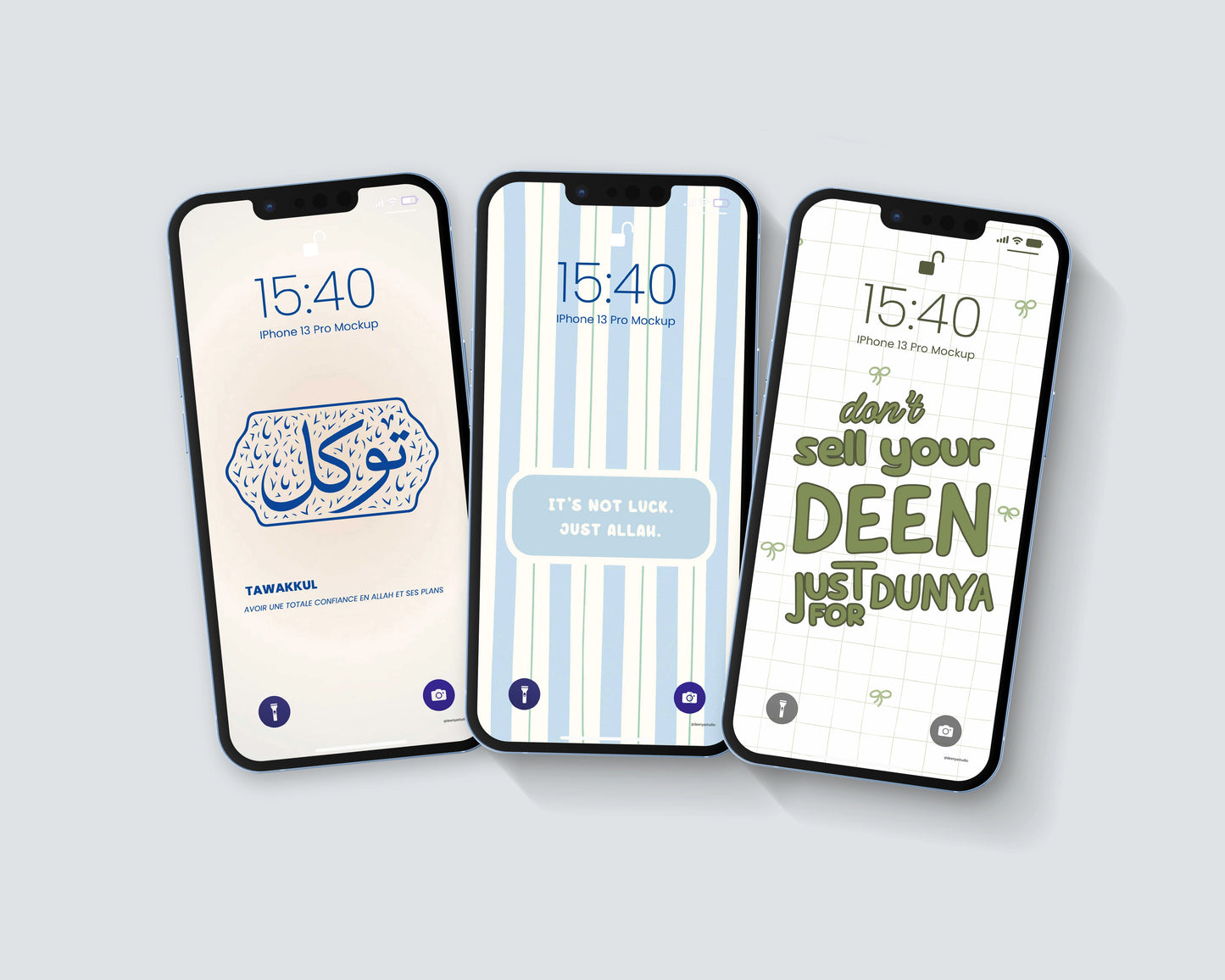 Pack Aesthetic - 3 fonds d'écran