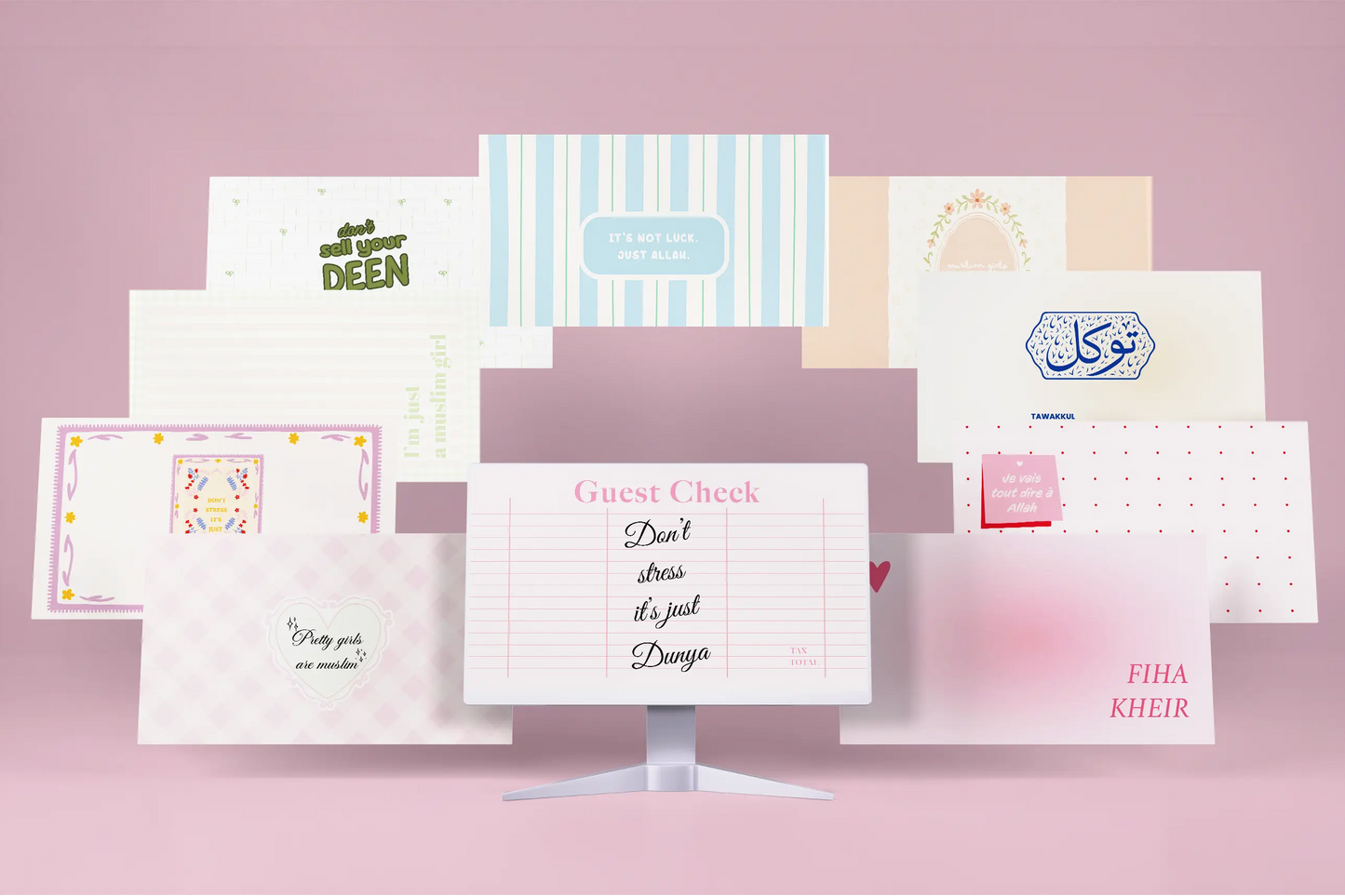 Pack Complet - 10 fonds d'écran PC