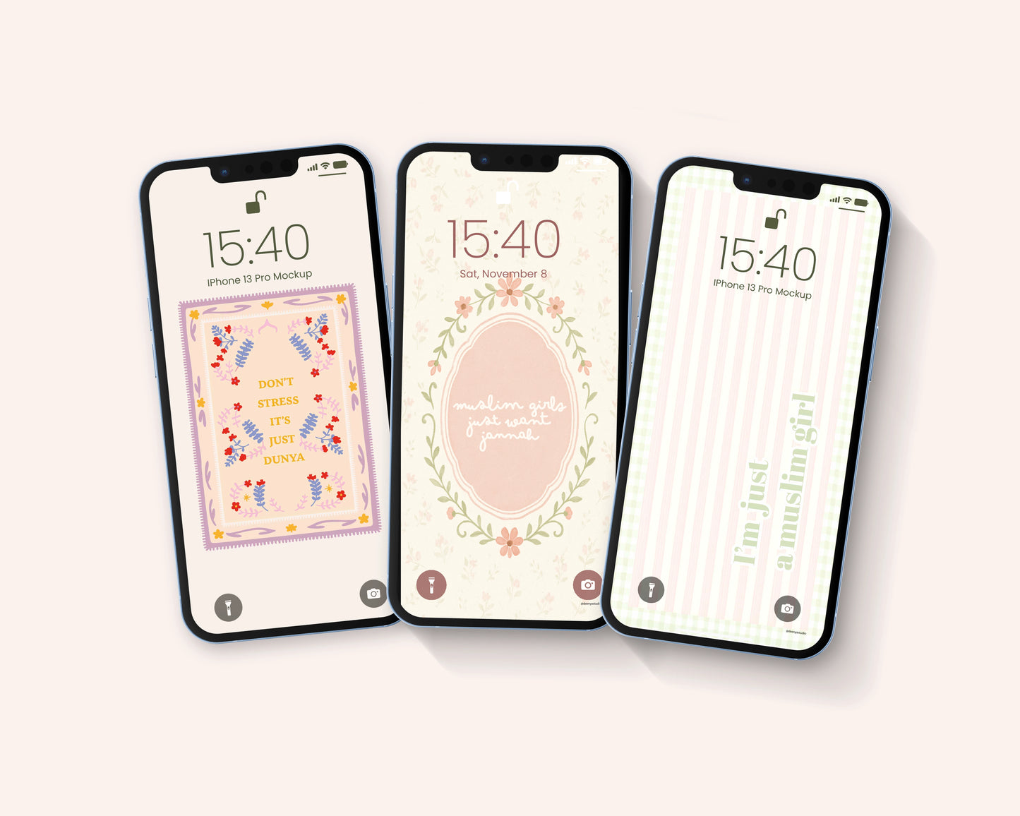 Pack Girly - 3 fonds d'écran