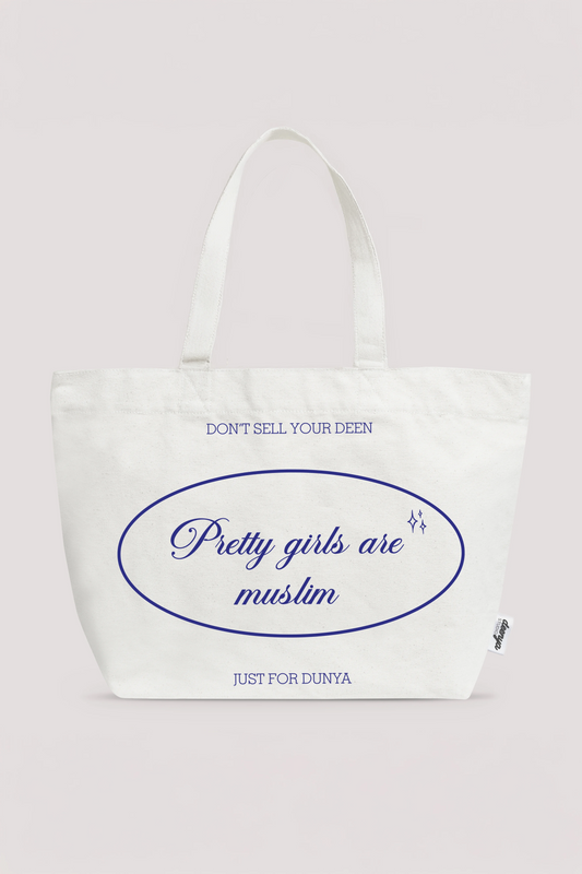 Tote Bag - Pretty girls are muslim
