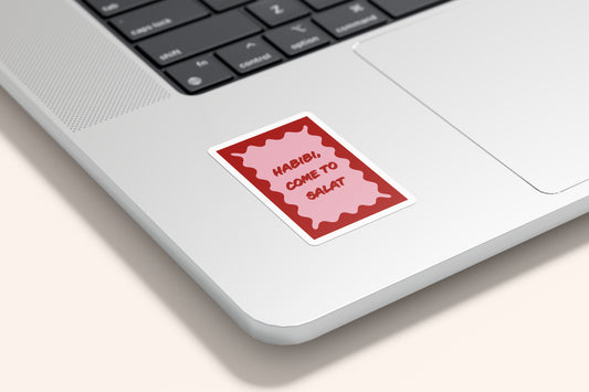 Sticker Habibi, come to salat