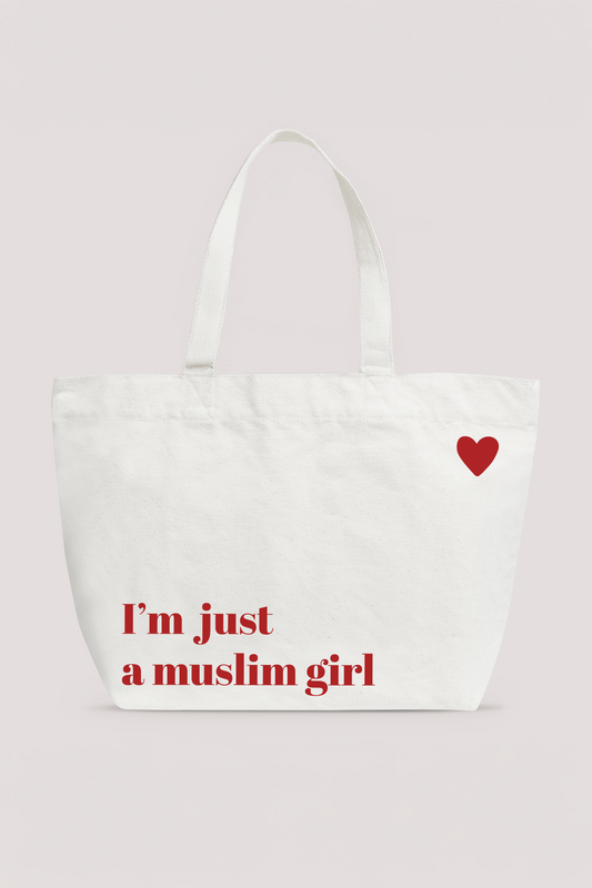 Tote Bag - I'm just a muslim girl