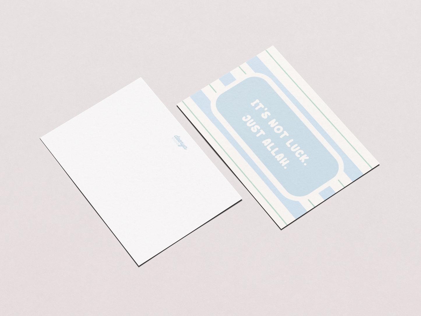 Illustration A6 - It's not luck