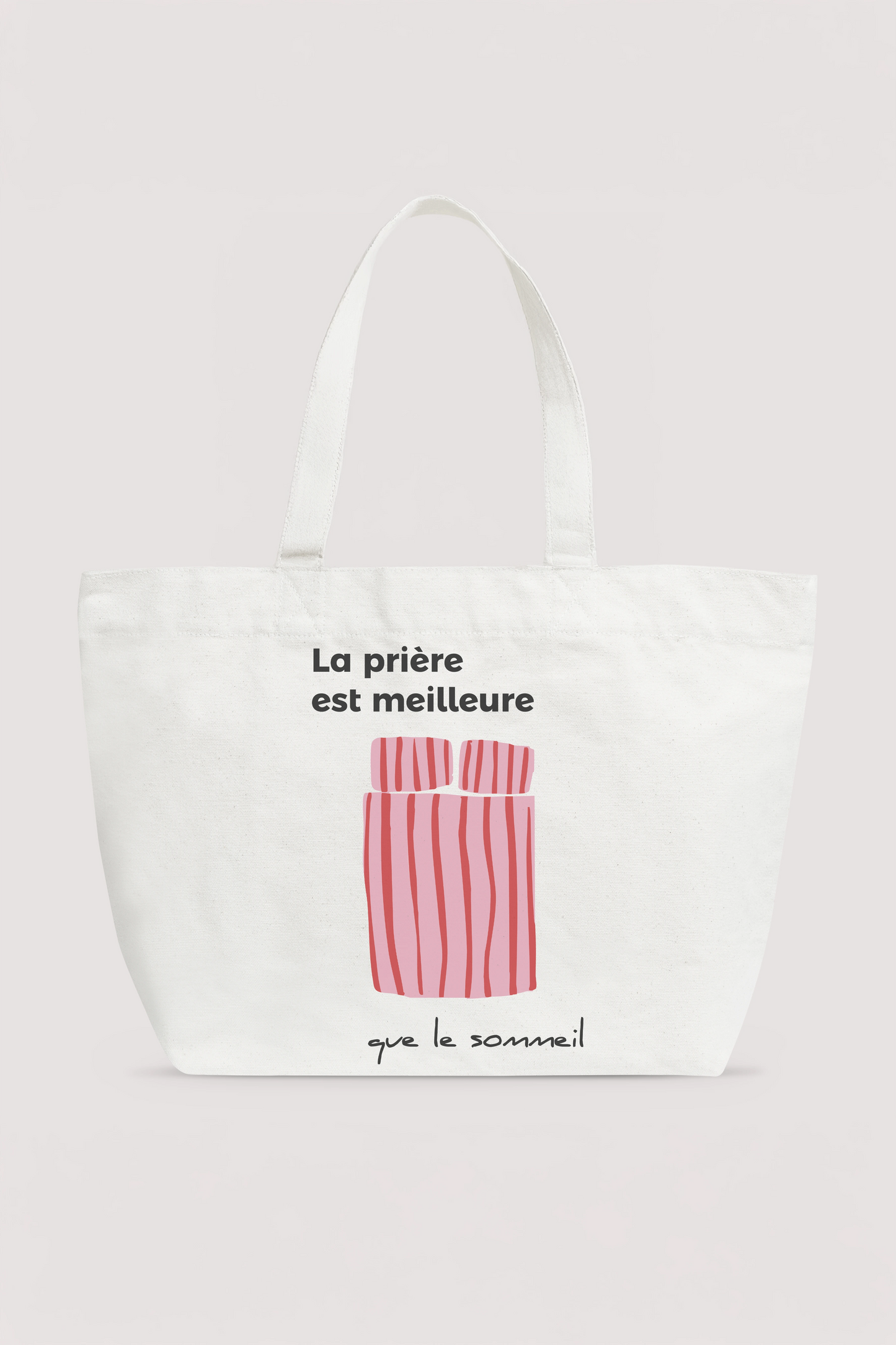 ÉDITION LIMITÉE Tote Bag - La prière est meilleure