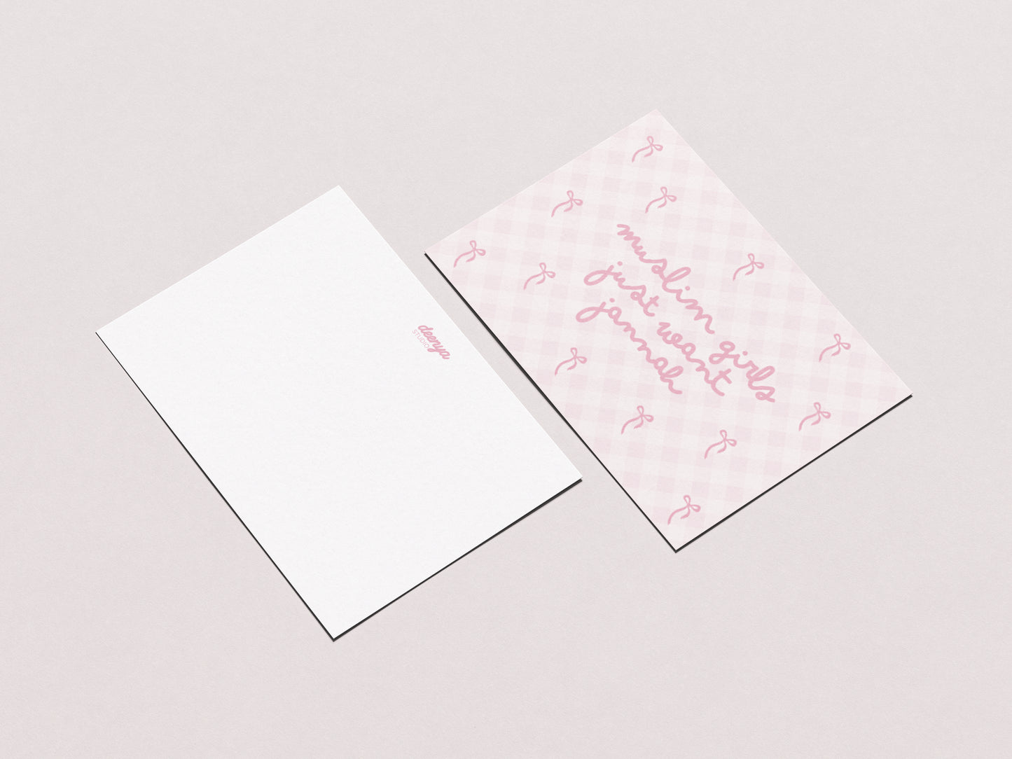 Illustration A6 - Muslim girls just want Jannah