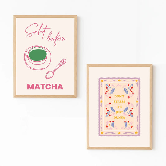 Recto/Verso Matcha - Don't stress