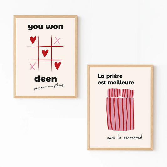 Recto/Verso You won deen - La prière est meilleure