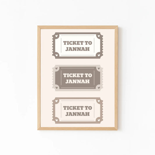 Ticket to Jannah